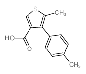 cas no 667435-56-5 is 5-METHYL-4-(4-METHYLPHENYL)THIOPHENE-3-CARBOXYLICACID