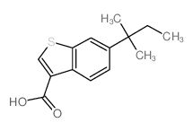 cas no 667436-12-6 is 6-(1,1-DIMETHYLPROPYL)-1-BENZOTHIOPHENE-3-CARBOXYLIC ACID