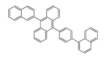 cas no 667940-34-3 is ANTHRACENE, 9-(2-NAPHTHALENYL)-10-[4-(1-NAPHTHALENYL)PHENYL]-