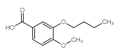 cas no 66924-20-7 is 3-butoxy-4-methoxybenzoic acid