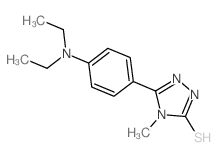 cas no 669748-04-3 is 5-[4-(DIETHYLAMINO)PHENYL]-4-METHYL-4H-1,2,4-TRIAZOLE-3-THIOL