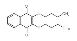 cas no 671189-54-1 is 2,3-Bis(n-butylthio)-1,4-naphthalenedione