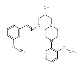 cas no 67254-81-3 is 1-[(E)-(3-methoxyphenyl)methylideneamino]oxy-3-[4-(2-methoxyphenyl)piperazin-1-yl]propan-2-ol