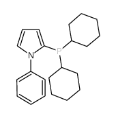 cas no 672937-60-9 is 2-(Dicyclohexylphosphino)-1-phenyl-1H-pyrrole