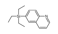 cas no 67532-99-4 is Quinoline, 6-(triethylsilyl)- (9CI)