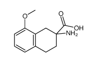 cas no 67544-71-2 is 2-NAPHTHALENECARBOXYLIC ACID, 2-AMINO-1,2,3,4-TETRAHYDRO-8-METHOXY-