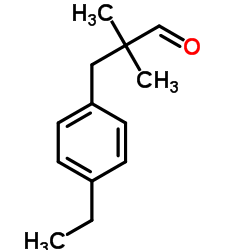 cas no 67634-15-5 is 3-(4-Ethylphenyl)-2,2-dimethylpropanal