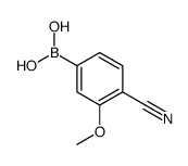 cas no 677777-45-6 is 4-Cyano-3-methoxyphenylboronic acid