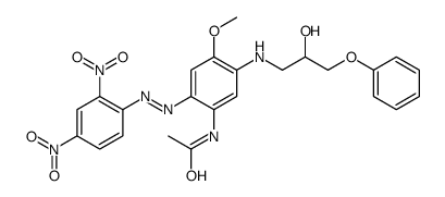 cas no 67874-70-8 is N-[2-[(2,4-dinitrophenyl)azo]-5-[(2-hydroxy-3-phenoxypropyl)amino]-4-methoxyphenyl]acetamide