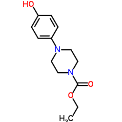 cas no 67914-99-2 is Ethyl 4-(4-hydroxyphenyl)-1-piperazinecarboxylate