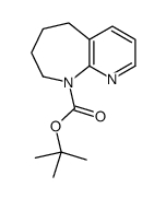 cas no 679392-24-6 is 2-Methyl-2-propanyl 5,6,7,8-tetrahydro-9H-pyrido[2,3-b]azepine-9- carboxylate