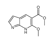 cas no 680208-61-1 is 1H-Pyrrolo[2,3-b]pyridine-5-carboxylic acid, 6-Methoxy-, Methyl ester