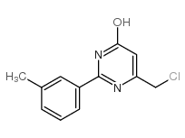 cas no 680214-71-5 is 6-(chloromethyl)-2-(3-methylphenyl)pyrimidin-4-ol