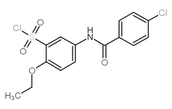 cas no 680617-88-3 is 5-(4-CHLORO-BENZOYLAMINO)-2-ETHOXY-BENZENESULFONYL CHLORIDE