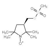 cas no 681034-14-0 is (+)-(1-Oxyl-2,2,5,5-tetramethylpyrrolidin-3-yl)methyl Methanethiosulfonate