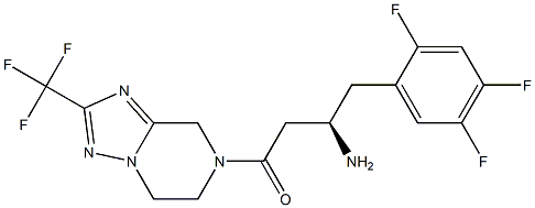 cas no 681249-41-2 is 7-[(3R)-3-Amino-1-oxo-4-(2,4,5-trifluorophenyl)butyl]-5,6,7,8-tetrahydro-2-(trifluoromethyl)-[1,2,4]triazolo[1,5-a]pyrazine