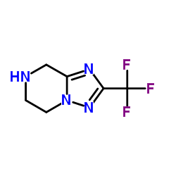 cas no 681249-57-0 is 2-(Trifluoromethyl)-5,6,7,8-tetrahydro[1,2,4]triazolo[1,5-a]pyrazine