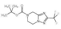 cas no 681249-59-2 is TERT-BUTYL 2-(TRIFLUOROMETHYL)-5,6-DIHYDRO-[1,2,4]TRIAZOLO[1,5-A]PYRAZINE-7(8H)-CARBOXYLATE