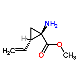 cas no 681260-04-8 is (1R,2S)-1-Amino-2-vinyl-cyclopropanecarb oxylic acid methyl ester