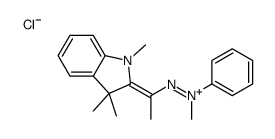 cas no 68134-35-0 is 1,3,3-trimethyl-2-[1-(methylphenylhydrazono)ethyl]-3H-indolium chloride
