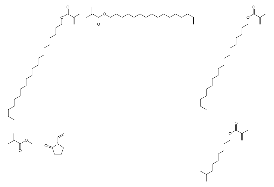 cas no 68171-46-0 is 1-ethenylpyrrolidin-2-one,hexadecyl 2-methylprop-2-enoate,icosyl 2-methylprop-2-enoate,methyl 2-methylprop-2-enoate,8-methylnonyl 2-methylprop-2-enoate,octadecyl 2-methylprop-2-enoate