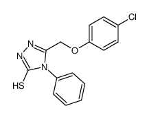 cas no 68212-26-0 is 5-[(4-Chlorophenoxy)methyl]-4-phenyl-4H-1,2,4-triazole-3-thiol