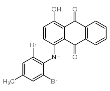 cas no 68239-61-2 is 1-[(2,6-dibromo-4-methylphenyl)amino]-4-hydroxyanthraquinone