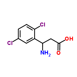 cas no 682803-48-1 is 3-Amino-3-(2,5-dichlorophenyl)propanoic acid