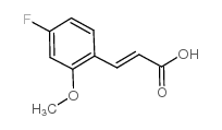 cas no 682804-98-4 is 3-(4-fluoro-2-methoxyphenyl)prop-2-enoic acid