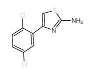 cas no 68301-45-1 is 4-(2,5-Dichloro-phenyl)- thiazol-2-ylamine