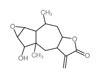 cas no 6831-10-3 is Oxireno[1,2]azuleno[6,5-b]furan-5(1aH)-one,decahydro-8-hydroxy-2,7a-dimethyl-6-methylene-,(1aR,1bS,2R,3aS,6aR,7aS,8R,8aS)-