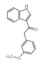 cas no 6831-41-0 is 1-(1H-indol-3-yl)-2-(3-methoxyphenyl)ethanone