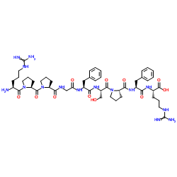 cas no 6846-03-3 is Bradykinin acetate salt