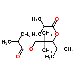 cas no 6846-50-0 is 2,2,4-Trimethyl-1,3-pentanediol diisobutyrate