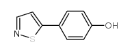 cas no 68535-60-4 is 4-(ISOTHIAZOL-5-YL)PHENOL