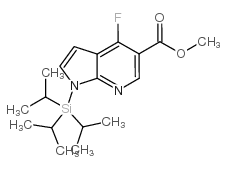 cas no 685513-92-2 is methyl 4-fluoro-1-[tris(propan-2-yl)silyl]-1H-pyrrolo[2,3-b]pyridine-5-carboxylate