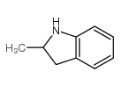 cas no 6872-06-6 is 2-METHYL INDOLINE
