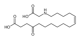 cas no 68877-11-2 is (E)-16-(carboxymethylamino)-4-oxohexadec-11-enoic acid