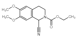 cas no 68881-59-4 is 1-CYANO-2-ETHOXYCARBONYL-6,7-DIMETHOXY-1,2,3,4-TETRAHYDROISOQUINOLINE