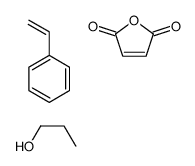 cas no 68890-81-3 is furan-2,5-dione,propan-1-ol,styrene