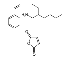 cas no 68921-25-5 is 2-ethylhexan-1-amine,furan-2,5-dione,styrene