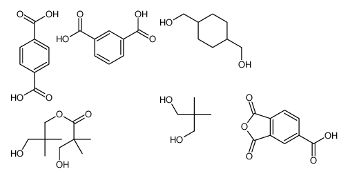 cas no 68922-25-8 is benzene-1,3-dicarboxylic acid,2,2-dimethylpropane-1,3-diol,1,3-dioxo-2-benzofuran-5-carboxylic acid,(3-hydroxy-2,2-dimethylpropyl) 3-hydroxy-2,2-dimethylpropanoate,[4-(hydroxymethyl)cyclohexyl]methanol,terephthalic acid