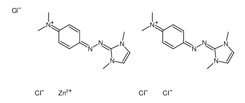 cas no 68936-17-4 is bis[2-[[4-(dimethylamino)phenyl]azo]-1,3-dimethyl-1H-imidazolium] tetrachlorozincate(2-)