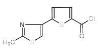 cas no 690631-93-7 is 5-(2-METHYL-1,3-THIAZOL-4-YL)-2-THIOPHENECARBONYL CHLORIDE