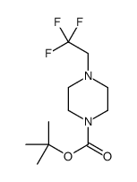 cas no 692058-21-2 is tert-Butyl 4-(2,2,2-trifluoroethyl)piperazine-1-carboxylate