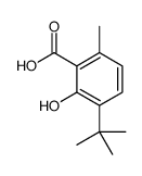 cas no 6934-03-8 is 3-tert-butyl-2-hydroxy-6-methylbenzoic acid
