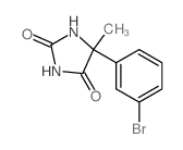 cas no 6943-33-5 is 2,4-Imidazolidinedione,5-(3-bromophenyl)-5-methyl-