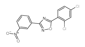 cas no 694521-58-9 is 5-(2,4-Dichlorophenyl)-3-(3-nitrophenyl)-1,2,4-oxadiazole