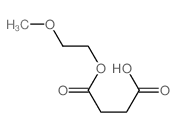 cas no 6946-89-0 is Butanedioic acid,1-(2-methoxyethyl) ester
