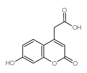 cas no 6950-82-9 is 2H-1-Benzopyran-4-aceticacid, 7-hydroxy-2-oxo-
